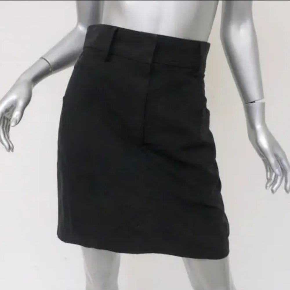 Saint Laurent Black Mini Skirt